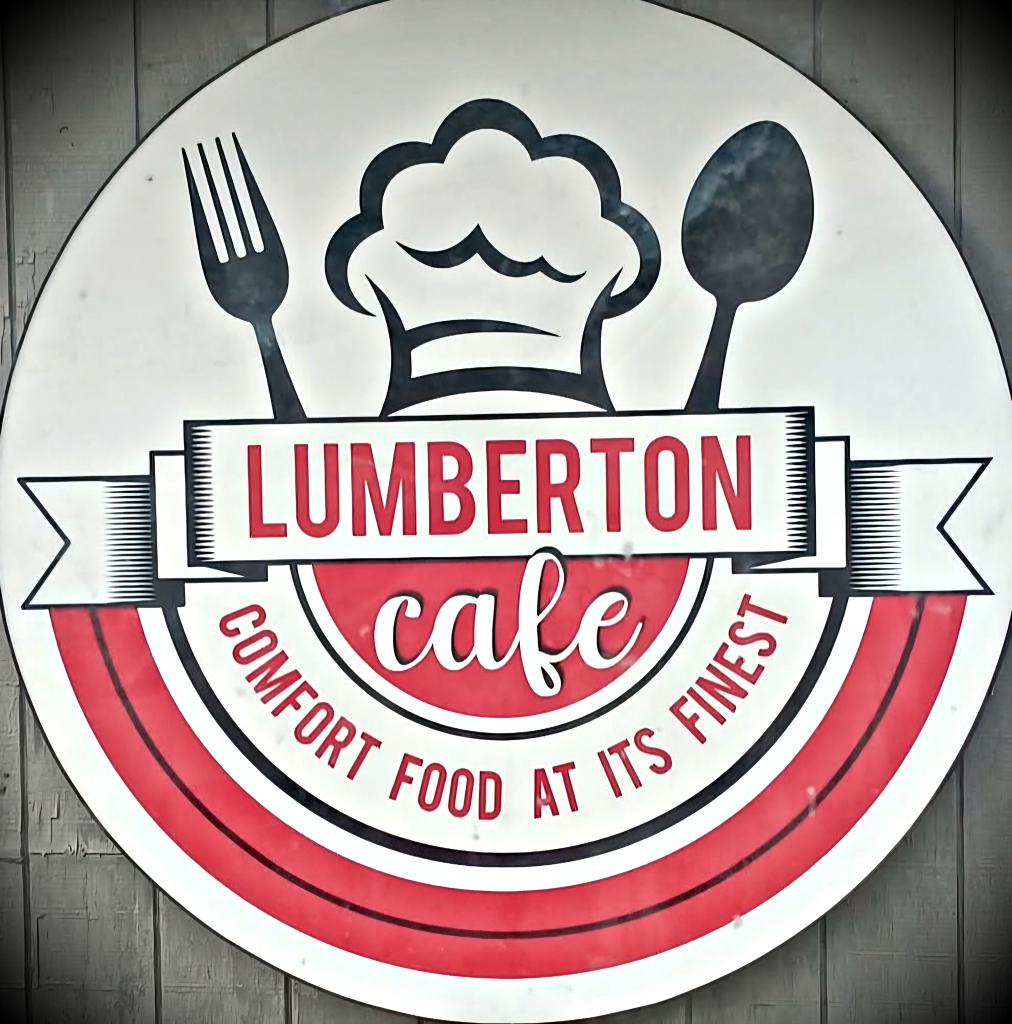 Lumberton Cafe and Coffee sign